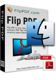 PDF in Flash Flip Book Converter per Mac